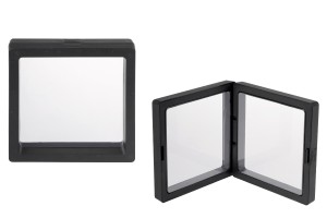 Kunststoff-Produktdisplaybox 87x20x87 mm mit Folie - 10 Stück-1