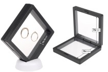 Πλαστικό κουτί προβολής προϊόντων 87x20x87 mm με μεμβράνη - 10 τμχ Πλαστικό κουτί προβολής προϊόντων 87x20x87 mm με μεμβράνη - 10 τμχ