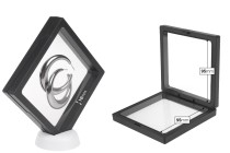 Πλαστικό κουτί προβολής προϊόντων 107x20x107 mm με μεμβράνη - 10 τμχ Πλαστικό κουτί προβολής προϊόντων 107x20x107 mm με μεμβράνη - 10 τμχ