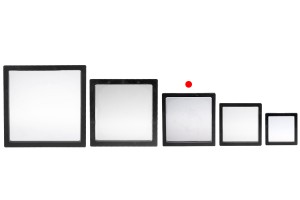 Kunststoff-Produktdisplaybox 107x20x107 mm mit Folie - 10 Stück-6