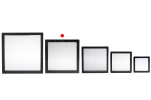 Kunststoff-Produktdisplaybox 137x20x137 mm mit Folie - 10 Stück-6