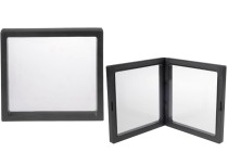 Πλαστικό κουτί προβολής προϊόντων 177x20x177 mm με μεμβράνη - 10 τμχ Πλαστικό κουτί προβολής προϊόντων 177x20x177 mm με μεμβράνη - 10 τμχ