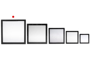 Boîte de présentation en plastique 177x20x177 mm avec film - 10 pièces-εικόνα_σύνθεση