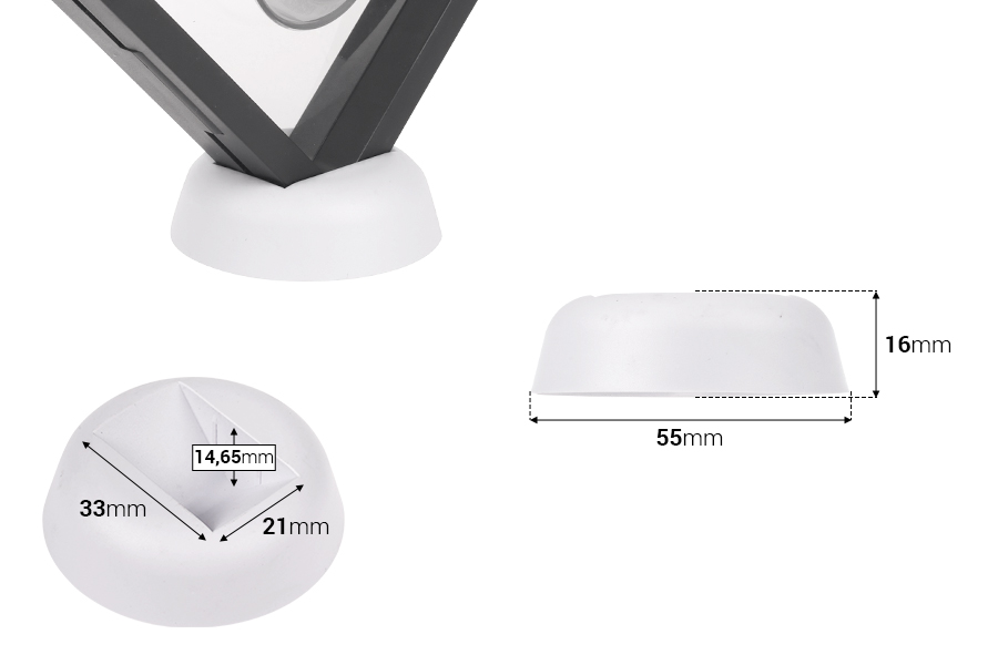 Plastic base for product display boxes 501-2-