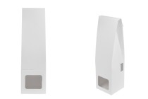 Scatola di carta bianca 72x72x260 mm per flaconi di profumazione per ambienti con porta stick - 20 pz Scatola di carta bianca 72x72x260 mm per flaconi di profumazione per ambienti con porta stick - 20 pz
