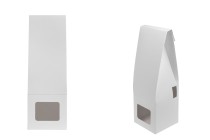 Scatola di carta bianca 85x85x260 mm per flaconi di profumazione per ambienti con porta stick - 20 pz Scatola di carta bianca 85x85x260 mm per flaconi di profumazione per ambienti con porta stick - 20 pz