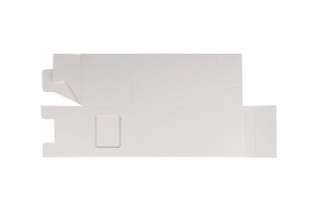 Weiße Pappschachtel 85x85x260 mm für Raumduftflaschen mit Stäbchenhalter - 20 Stück-6