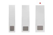 Scatola di carta bianca 85x85x260 mm per flaconi di profumazione per ambienti con porta stick - 20 pz Scatola di carta bianca 85x85x260 mm per flaconi di profumazione per ambienti con porta stick - 20 pz