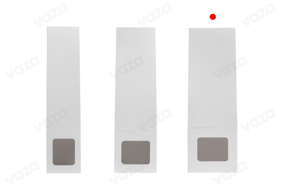 White paper box 85x85x260 mm for room fragrance bottles with stick holder - 20 pcs White paper box 85x85x260 mm for room fragrance bottles with stick holder - 20 pcs-image_group