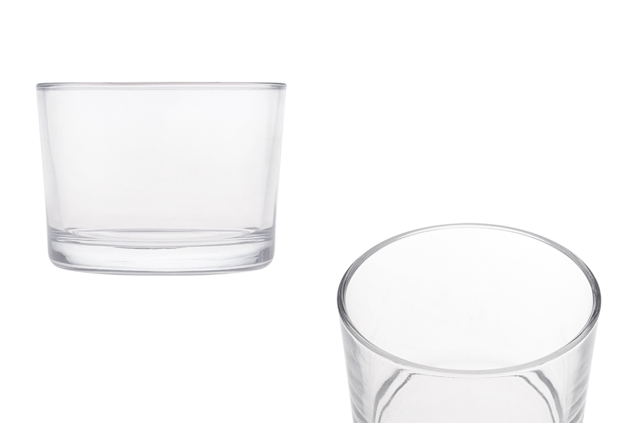 Γυάλινο κυλινδρικό δοχείο 190ml (80x60 mm) Γυάλινο κυλινδρικό δοχείο 190ml (80x60 mm)