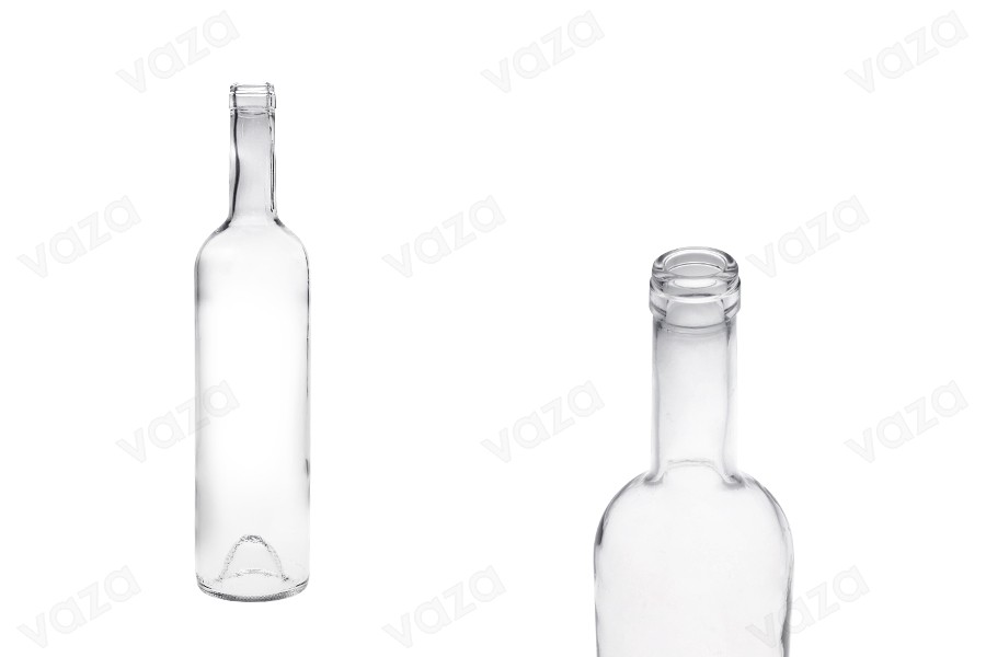 Transparente Weinflasche 750ml Europea 18,3 mm - 35 Stk-produktbild