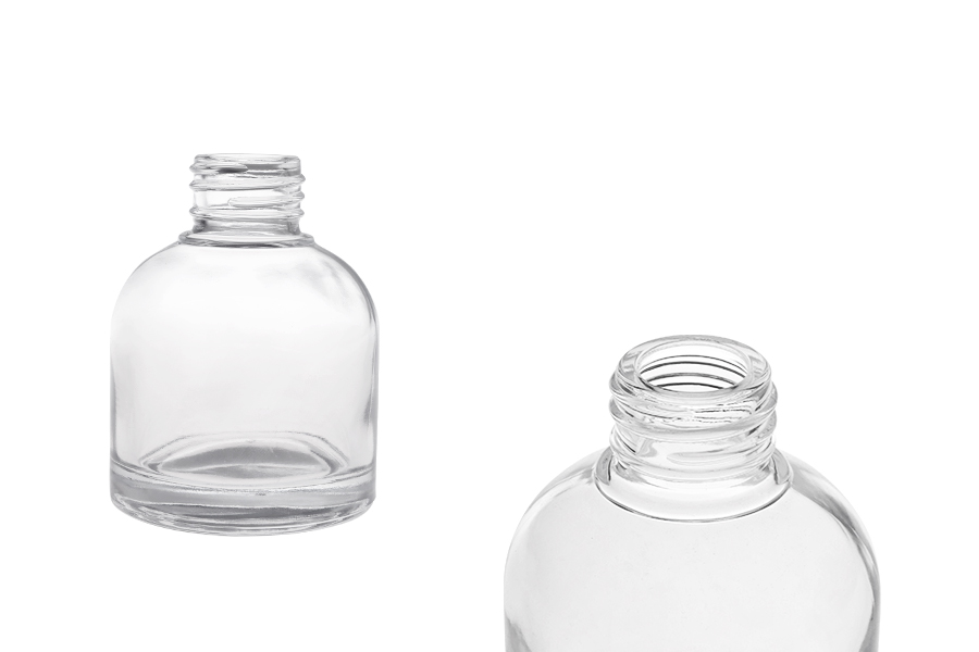 Flacone cilindrico in vetro da 100 ml (PP 28) per profumazione ambiente
