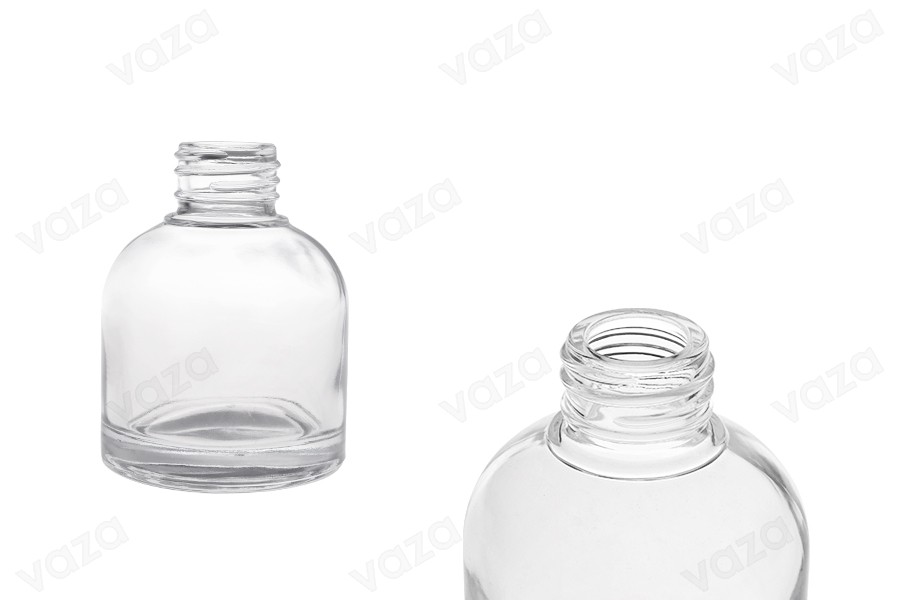 Shishe qelqi 100 ml (PP 28) cilindrike për aromatizues ambienti.-imazh_produkt