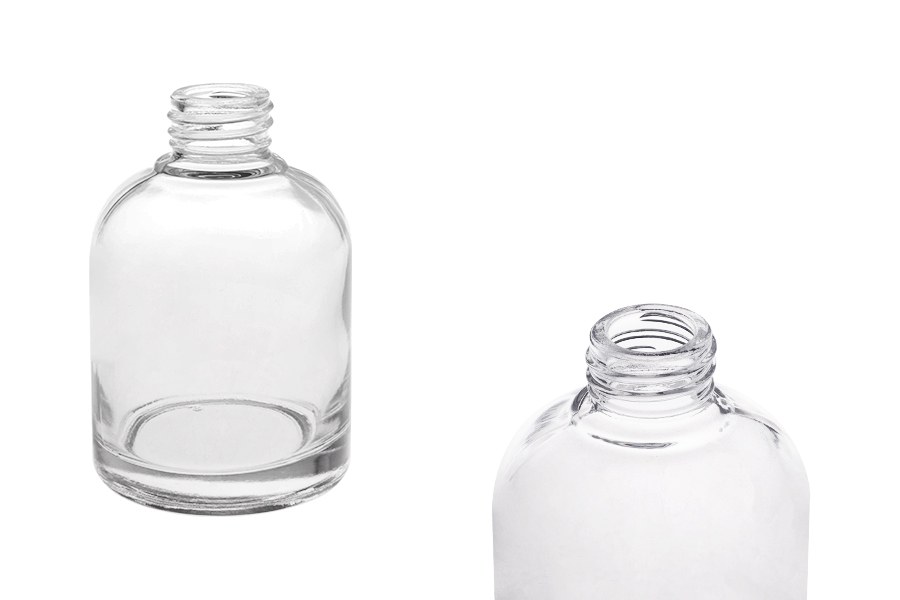 Flacone cilindrico in vetro da 150 ml (PP 28) per profumazione ambiente
