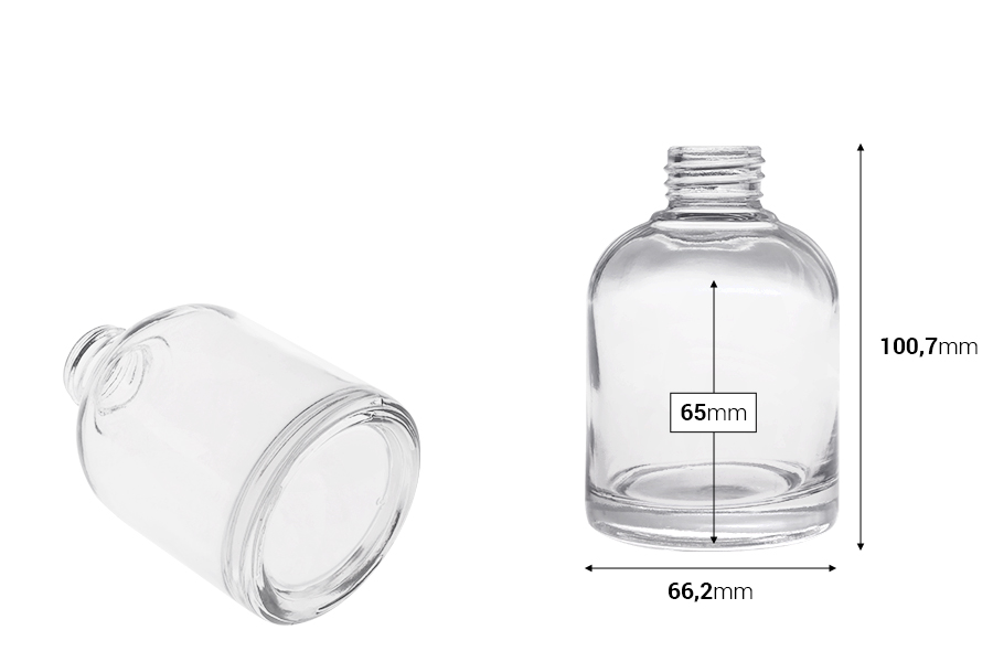 Flacone cilindrico in vetro da 150 ml (PP 28) per profumazione ambiente