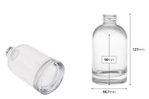 Γυάλινο μπουκάλι 200 ml (PP 28) κυλινδρικό για αρωματικό χώρου