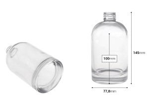 350 ml (PP 28) zylindrische Glasflasche für Raumduft-2