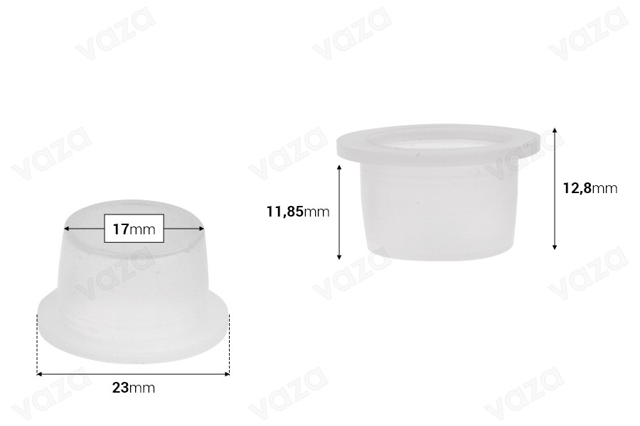 Tappo di sicurezza interno per tappi profumati per ambienti PP28-dimensioni_immagine