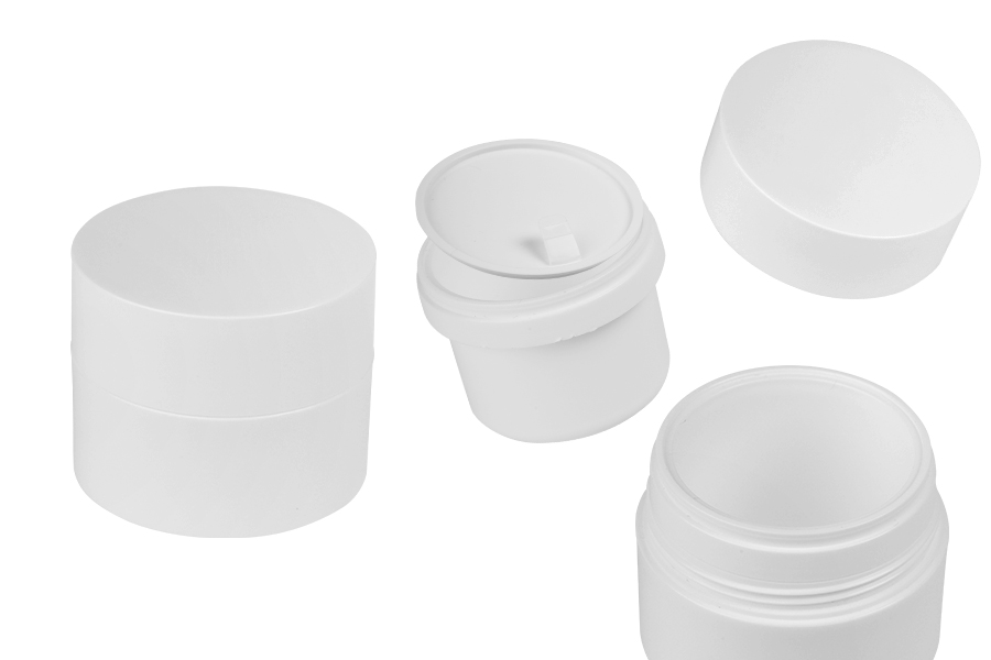 Barattolo di plastica ricaricabile da 30 ml con coperchio e guarnizione di plastica-immagine_prodotto