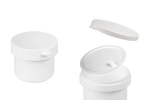 Ersatz-Innenbehälter in Weiß mit weißem Deckel für Code 516-1-50-εικόνα_προϊοντική