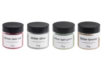 Puderfarbe 25g in verschiedenen Farben mit Glitzer