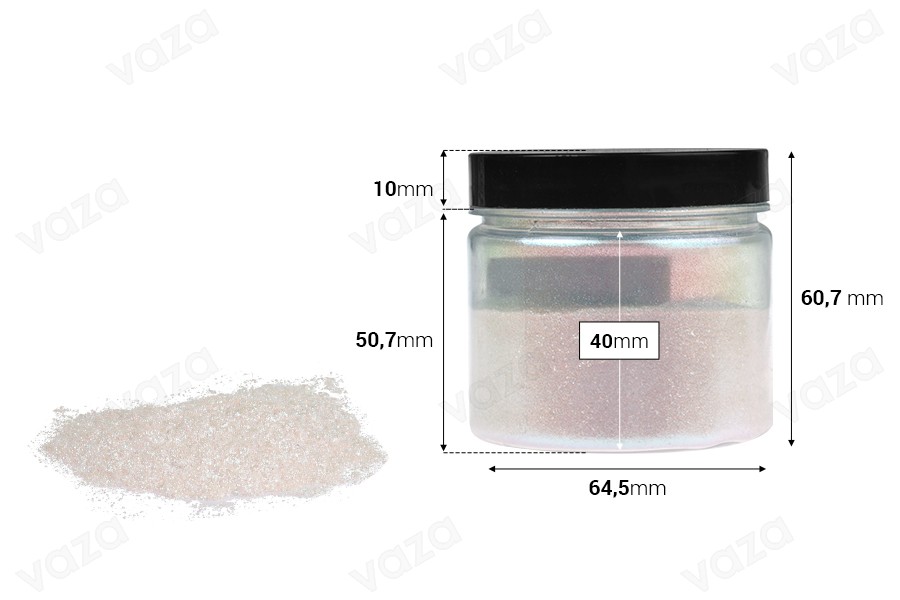 Colorant en poudre 50g de couleur irisée-photo_dimensions