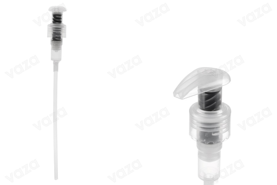 Pompe à crème en plastique sans métal 24/410 pour cosmétiques-photo_produit