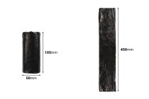 Πλαστικές σακούλες μίας χρήσης 50x45 cm, χωρίς κορδόνι - ρολό 50 τεμαχίων-εικόνα_διαστάσεις