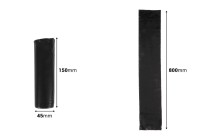 Πλαστικές σακούλες μίας χρήσης 60x80 cm, χωρίς κορδόνι - ρολό 15 τεμαχίων Πλαστικές σακούλες μίας χρήσης 60x80 cm, χωρίς κορδόνι - ρολό 15 τεμαχίων-εικόνα_διαστάσεις