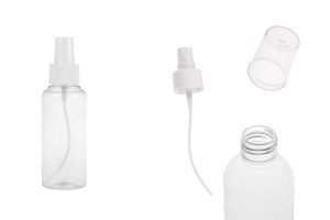 Bouteille PET de 100 ml avec vaporisateur pour les matières huileuses légères en lot de 12 pièces-εικόνα_προϊοντική