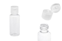 Μπουκαλάκι για σαμπουάν 30 ml πλαστικό με καπάκι flip-top - 12 τμχ