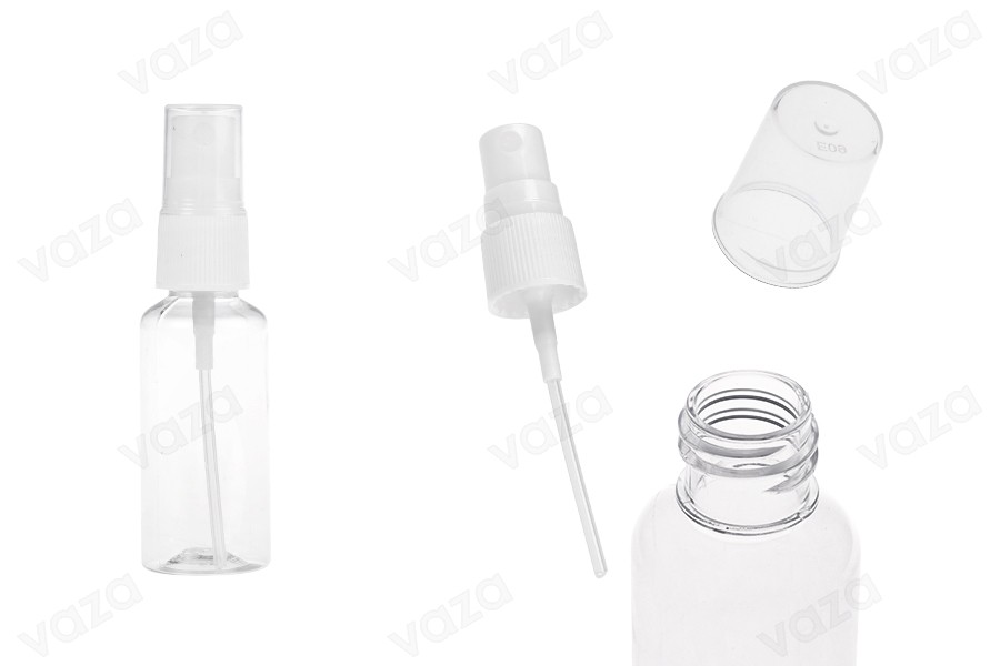 PET Μπουκάλι 30 ml με σπρέι για ελαφρά λιπαρές ουσίες σε συσκευασία των 12 τεμαχίων-εικόνα_προϊοντική