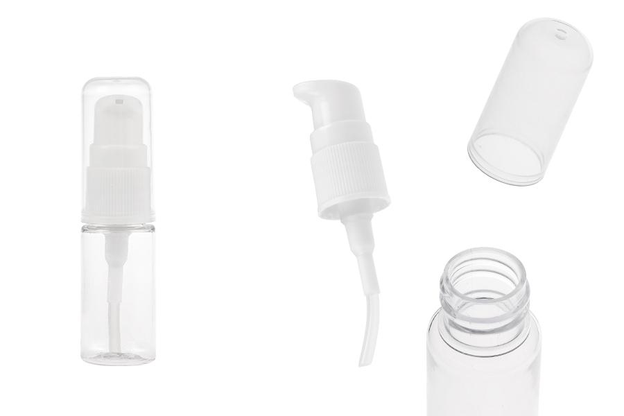 PET Μπουκάλι 10 ml με αντλία για κρέμα σε συσκευασία των 12 τεμαχίων PET Μπουκάλι 10 ml με αντλία για κρέμα σε συσκευασία των 12 τεμαχίων-εικόνα_προϊοντική