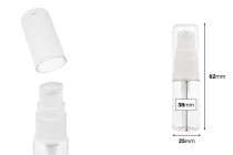 PET Μπουκάλι 10 ml με αντλία για κρέμα σε συσκευασία των 12 τεμαχίων PET Μπουκάλι 10 ml με αντλία για κρέμα σε συσκευασία των 12 τεμαχίων-εικόνα_διαστάσεις