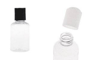 50 ml Plastikflasche (PET) mit Scheibendeckel - 12 Stk-εικόνα_προϊοντική
