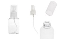 Bouteille PET de 50 ml avec pompe pour crème en lot de 12 pièces-εικόνα_προϊοντική
