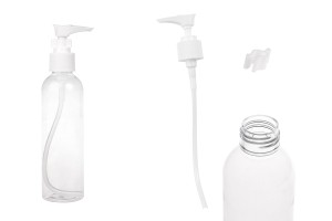 PET-Flasche 200ml mit Pumpe für Schampoo in einer Packung mit 12 Stücken-εικόνα_προϊοντική