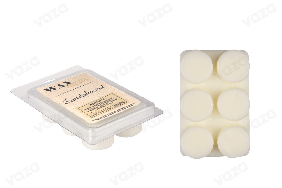 Wax melts me aromë dru sandali (75gr)    -imazh_dimensione