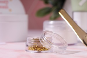 Kavanoz akrilik 5 ml transparent me kapak  - 12 copë-εικόνα_σύνθεση