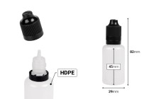 Μπουκαλάκι πλαστικό 30 ml με καπάκι CRC και dropper για ηλεκτρονικό τσιγάρο - 50 τμχ Μπουκαλάκι πλαστικό 30 ml με καπάκι CRC και dropper για ηλεκτρονικό τσιγάρο - 50 τμχ-εικόνα_διαστάσεις