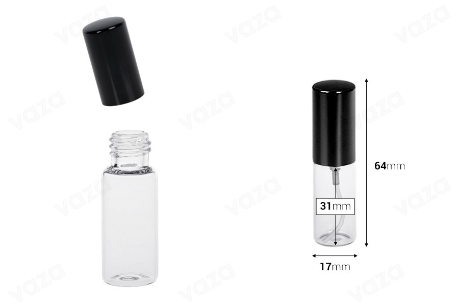 5ml glass perfume atomizer with aluminum cap 5ml glass perfume atomizer with aluminum cap-image_dimensions