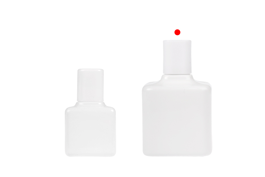 Γυάλινη φιάλη αρωμάτων 100 ml σε διάφορα χρώματα με σπρέι και καπάκι-εικόνα_σύνθεση