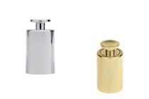 Bouchon compte-gouttes de luxe, couleur or ou argent, avec bouton-photo_produit