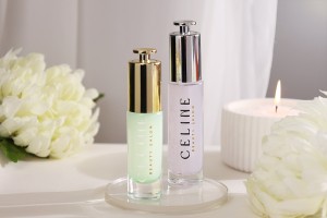 Kapak luksoz me pikatore në ngjyrë ari ose argjendi me buton-εικόνα_σύνθεση