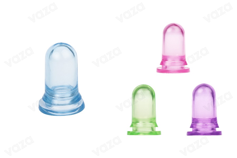 Biberon gome në ngjyra të ndryshme për pikatore 5 deri në 100 ml-imazh_produkt