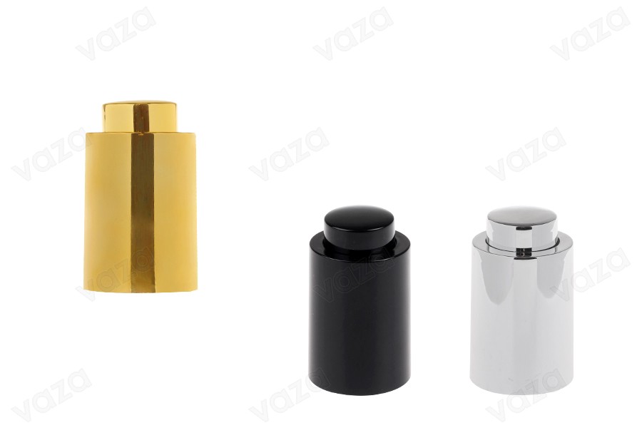 Bouchon en aluminium avec bouton pour compte-gouttes de 5 à 100 ml Bouchon en aluminium avec bouton pour compte-gouttes de 5 à 100 ml-photo_produit