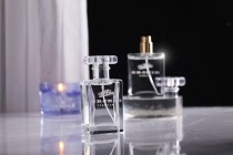 Clear glass perfume bottle 30 ml with spray and cap-image_group