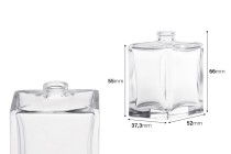 Γυάλινο μπουκάλι αρωμάτων 50 ml με στόμιο crimp 15 mm Γυάλινο μπουκάλι αρωμάτων 50 ml με στόμιο crimp 15 mm -εικόνα_διαστάσεις