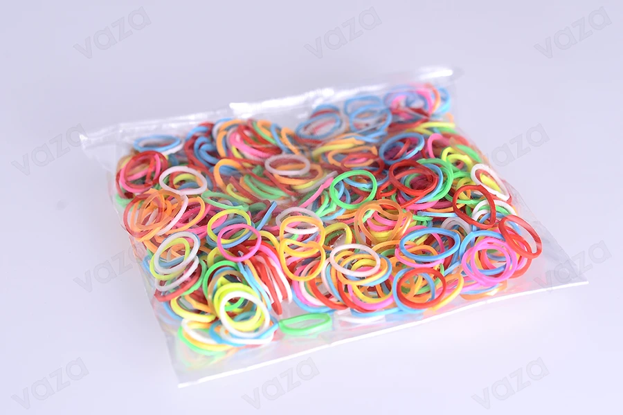 Elastici vari colori 16 mm - confezione circa 500 pezzi-dimensioni_immagine