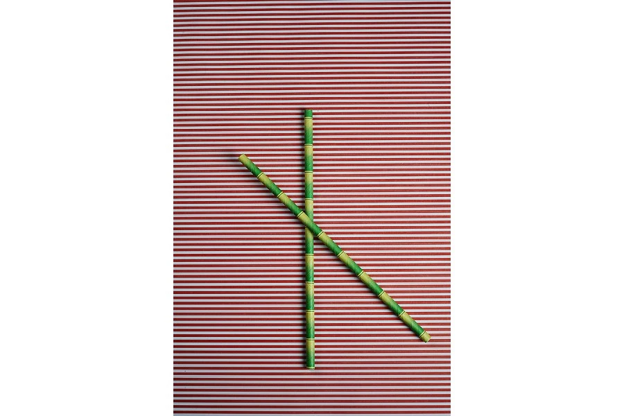 Καλαμάκια χάρτινα 197x6 mm οικολογικά - 25 τμχ